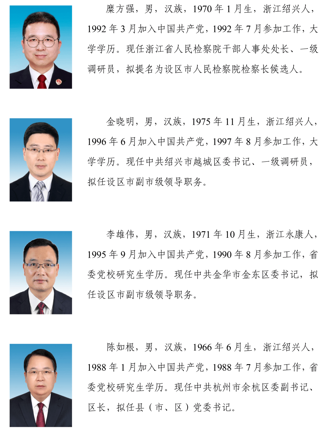 最新台州领导干部公示，深化公开透明，推动地方治理现代化