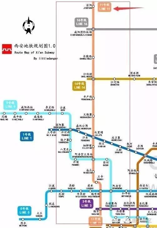 长安地铁最新规划图，构建高效便捷的都市交通网络