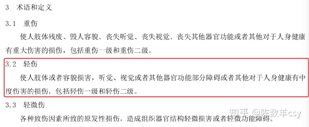 最新轻微伤害量刑标准研究